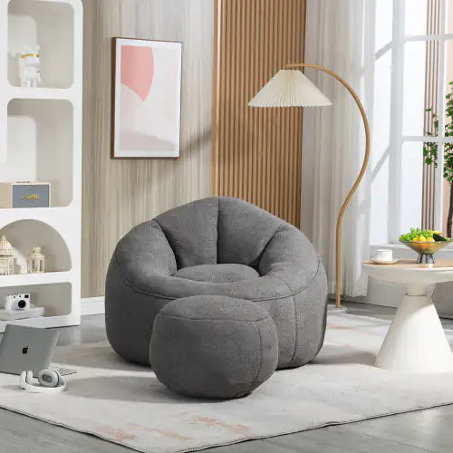 Bedding Bean Bag Sofa - Grey