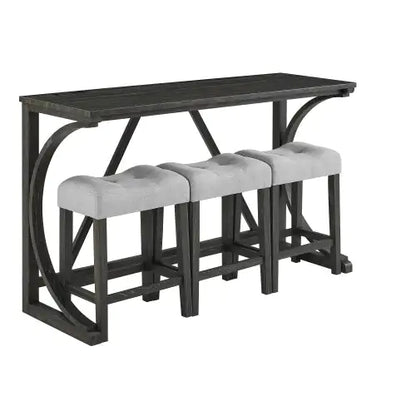 Power Outlet Bar Table Set