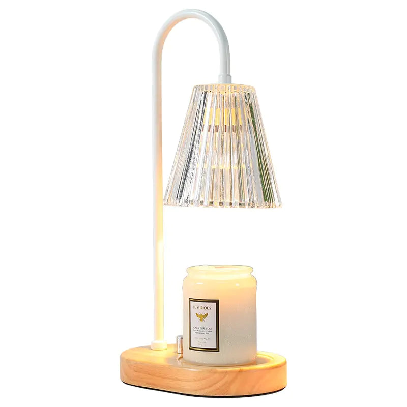 AromaCraft Wood Candle Warmer Lamp