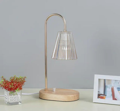 AromaCraft Wood Candle Warmer Lamp
