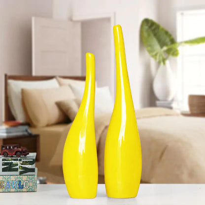 Elegant Ceramic Curved Bottle Set