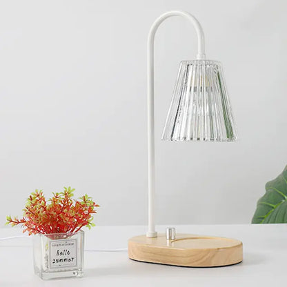 AromaCraft Wood Candle Warmer Lamp
