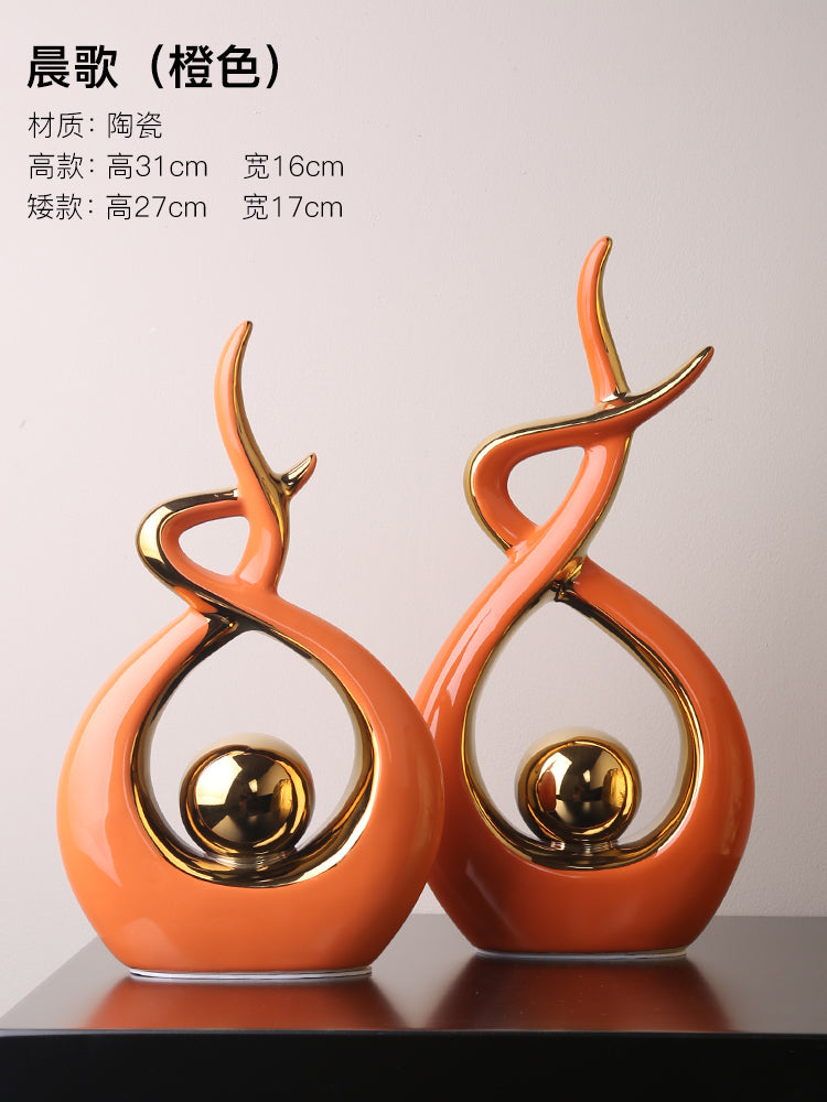 Orange Gold Morning Song [Pair]]