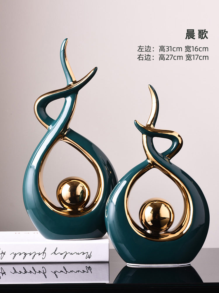 Green Gold Art Morning Song [Pair]]