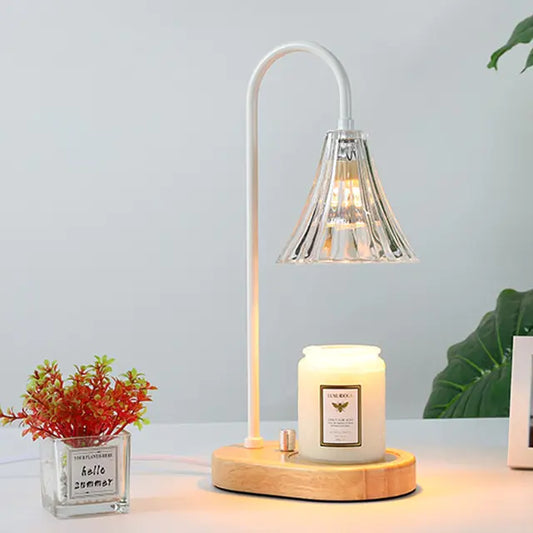 AromaCraft Wood Candle Warmer Lamp