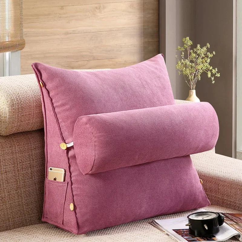 Triangle Backrest Lumbar Pillow