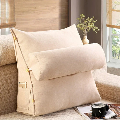 Triangle Backrest Lumbar Pillow