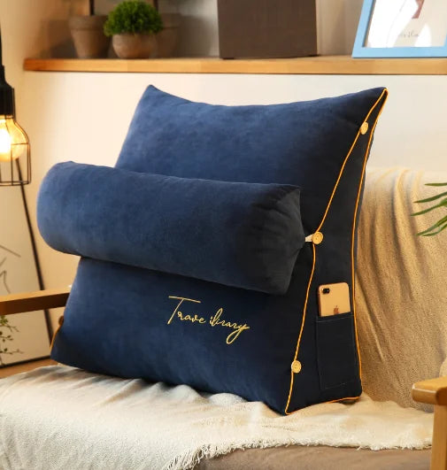 Triangle Backrest Lumbar Pillow