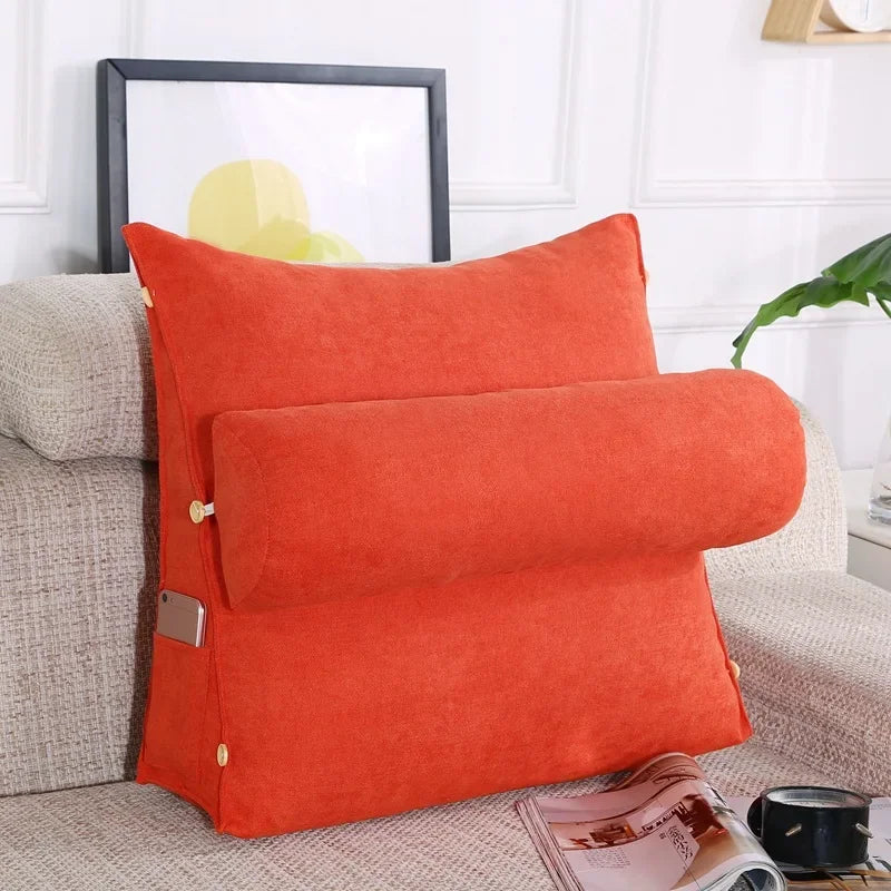 Triangle Backrest Lumbar Pillow