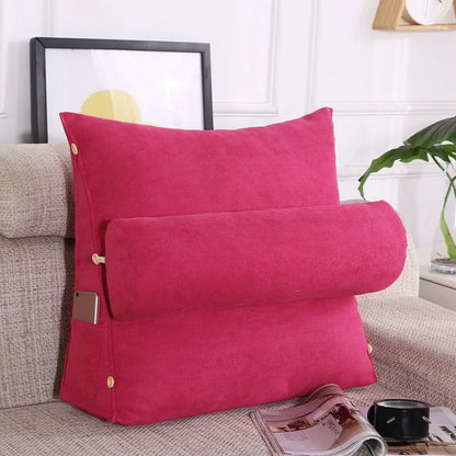 Triangle Backrest Lumbar Pillow