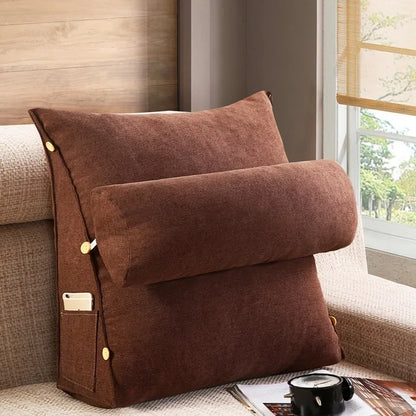 Triangle Backrest Lumbar Pillow