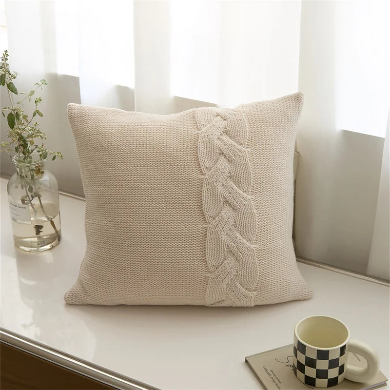 REGINA Brand Nordic Twist Design Pillow Case