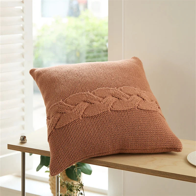 REGINA Brand Nordic Twist Design Pillow Case