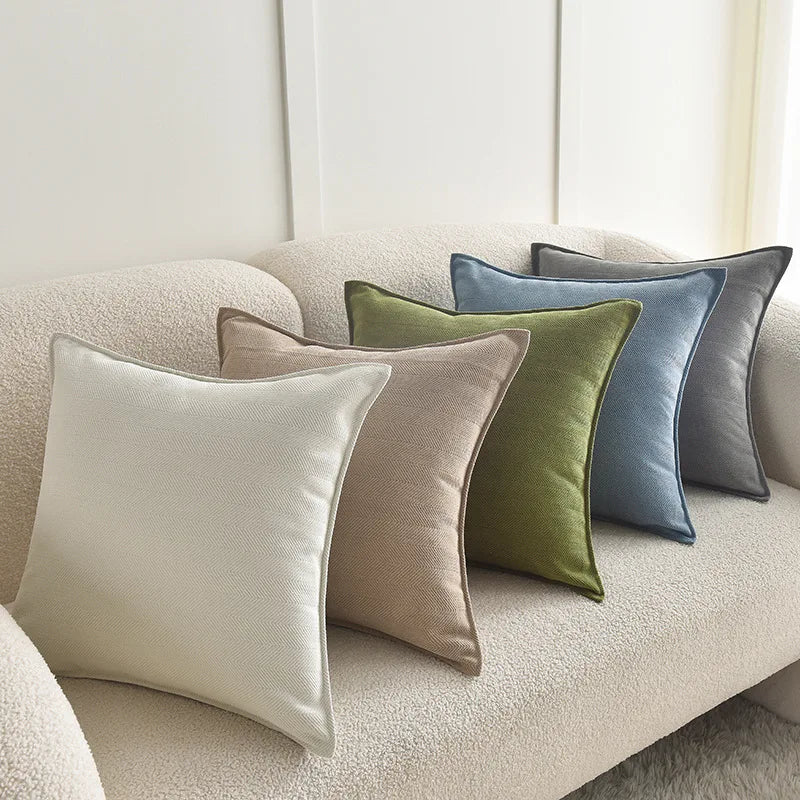 Chenille Throw Pillow Covers with Elegant Luxury