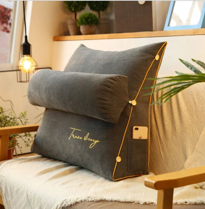 Triangle Backrest Lumbar Pillow