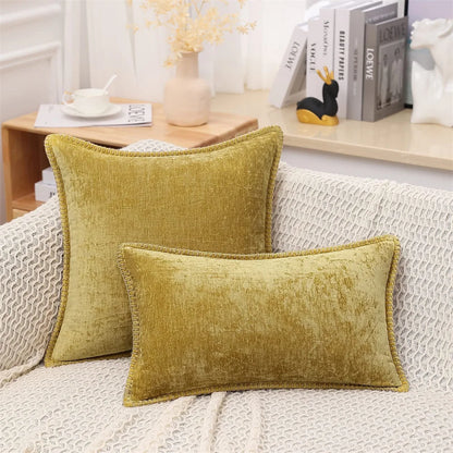 Olanly Chenille Cushion Cover