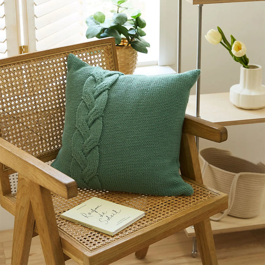 REGINA Brand Nordic Twist Design Pillow Case