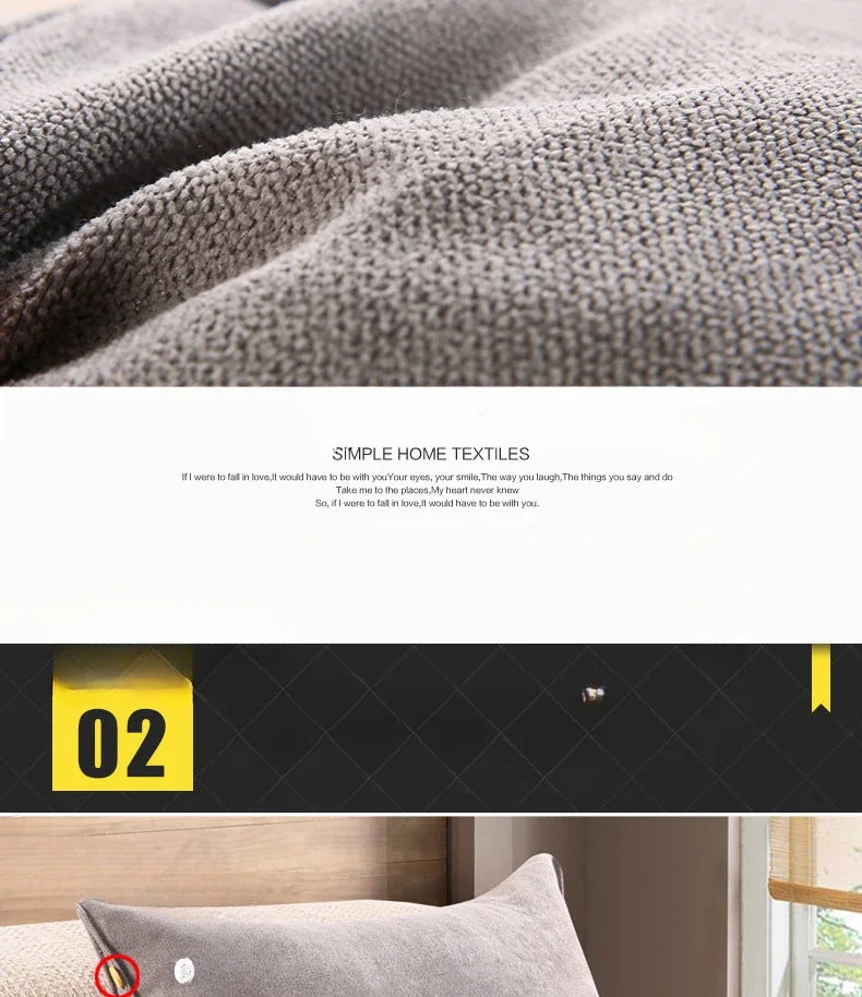 Triangle Backrest Lumbar Pillow