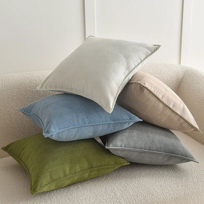 Chenille Throw Pillow Covers with Elegant Luxury