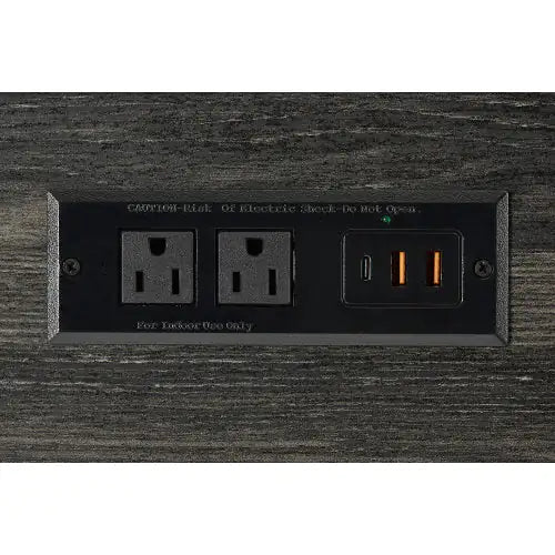 Power Outlet Bar Table Set
