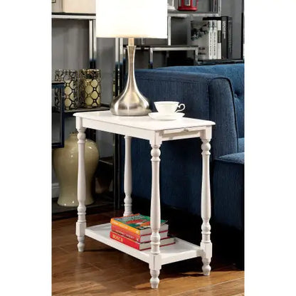Rustic Chic Oak USB Side Table