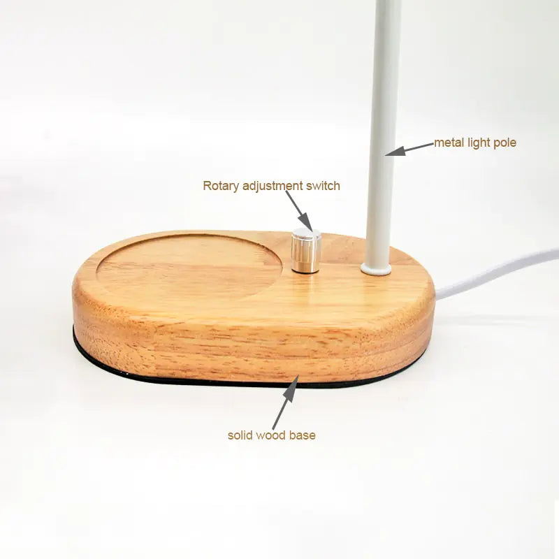 AromaCraft Wood Candle Warmer Lamp