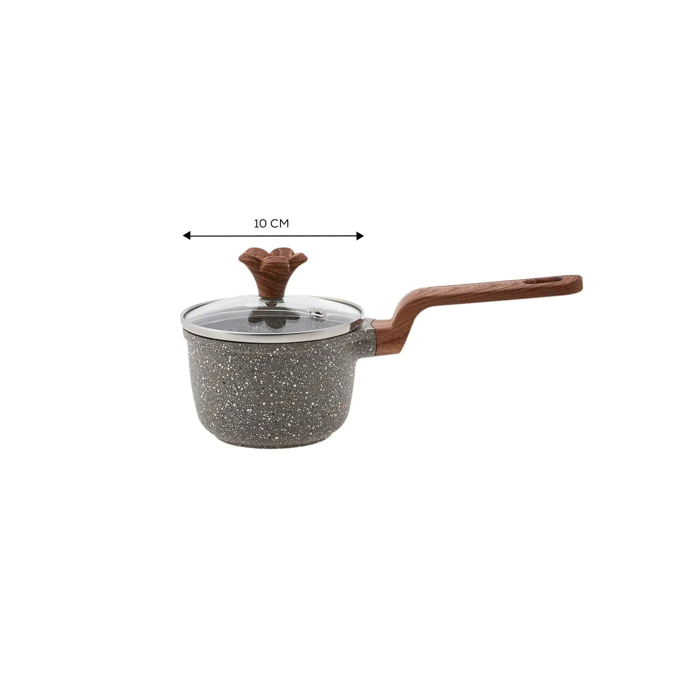Karaca Dark Silver Biogranit Mini Saucepan 10 cm